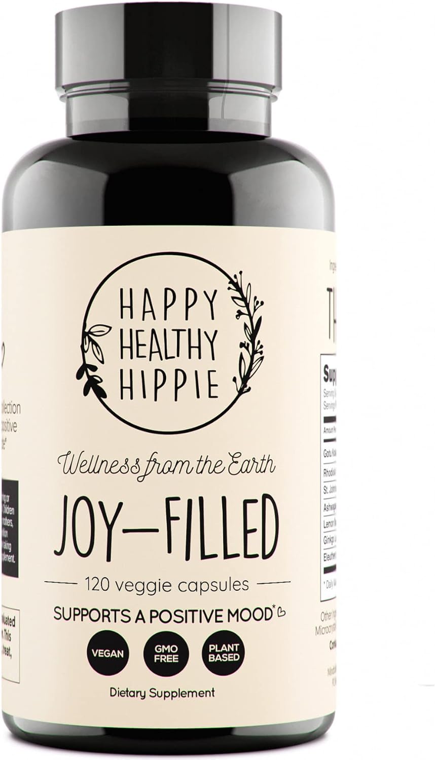 Suplemento de Ánimo Joy-Filled, 120 cápsulas, Herbal