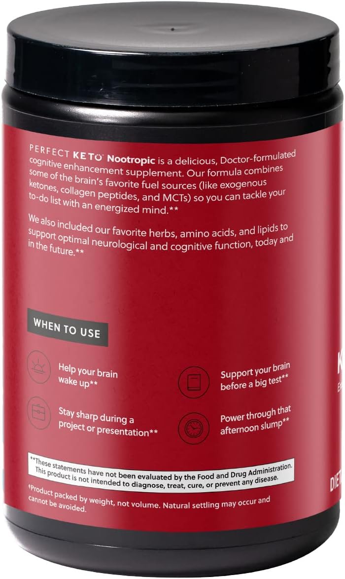 Suplemento Nootrópico para el Cerebro - Mejora Enfoque y Energía