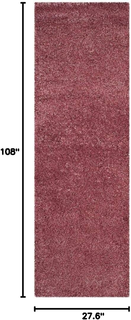 Alfombra Runner Shag, 2 pulgadas de grosor, Ideal para Áreas de Tráfico (SG151-3737)