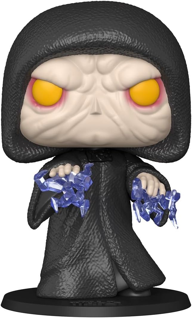 Funko POP! Jumbo: Star Wars - Emperador Palpatine - Coleccionable