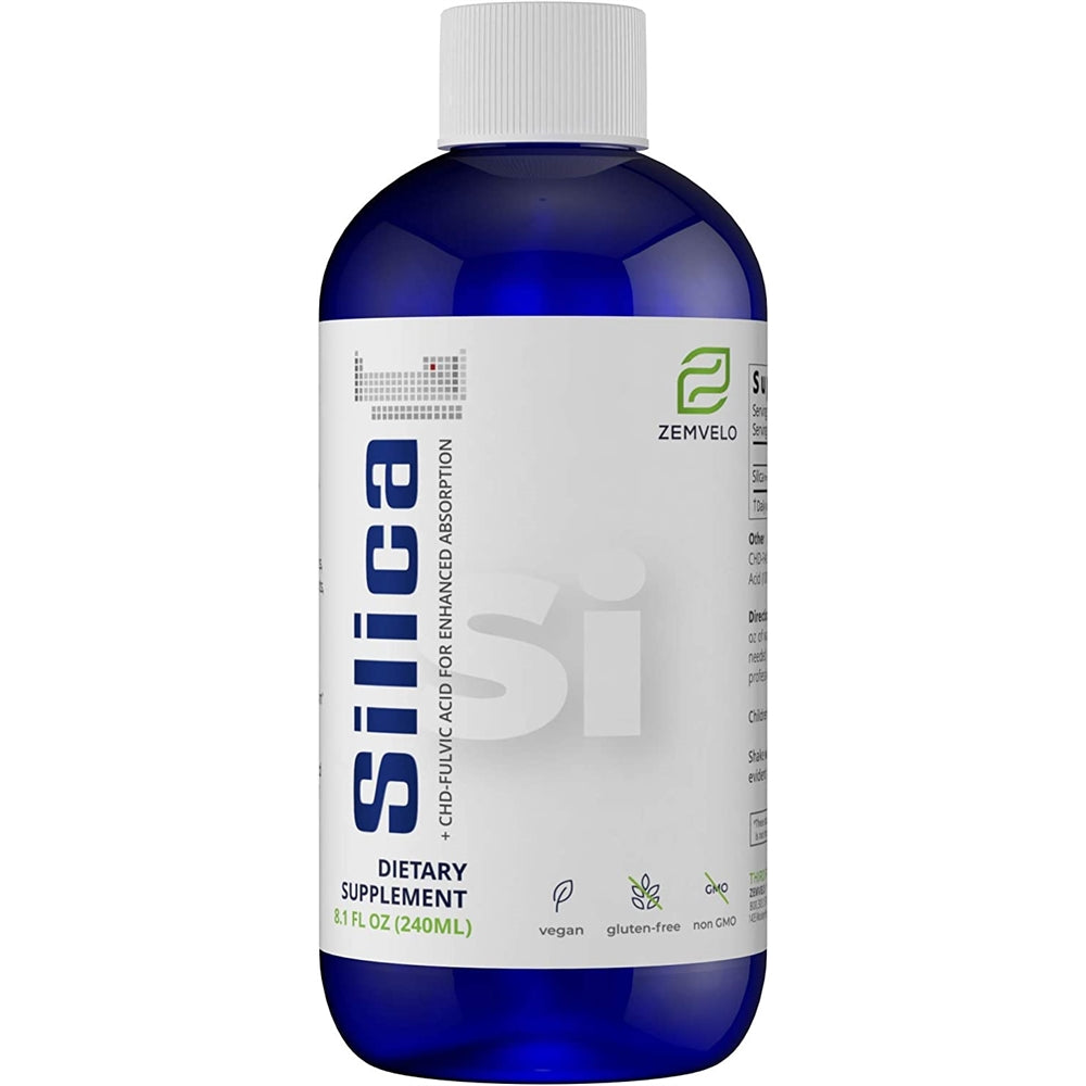Suplementos Alimenticio Sílice iónica líquida 8 oz