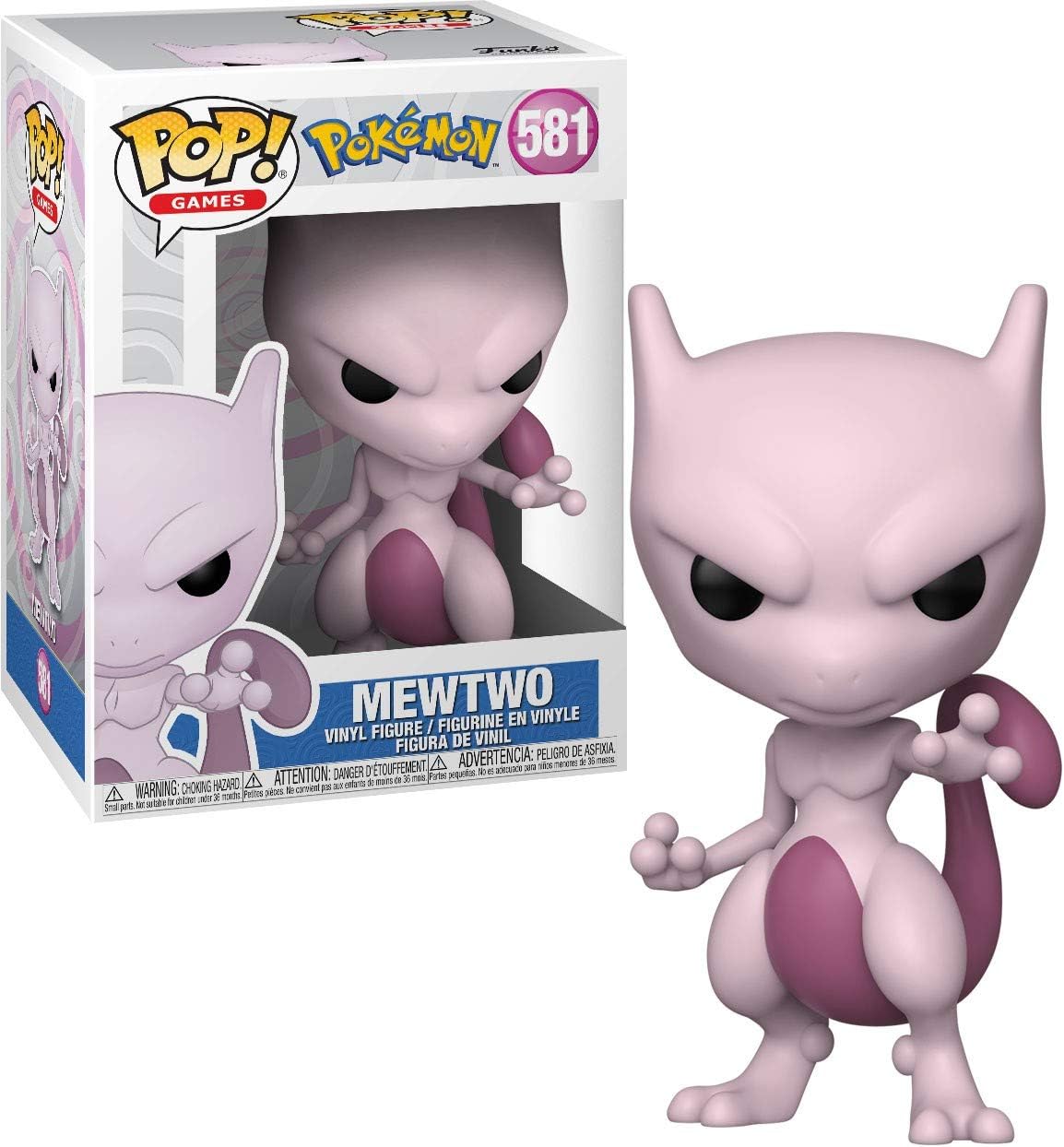 Funko Pop! Pokémon - Figura de Mewtwo Vinilo Coleccionable