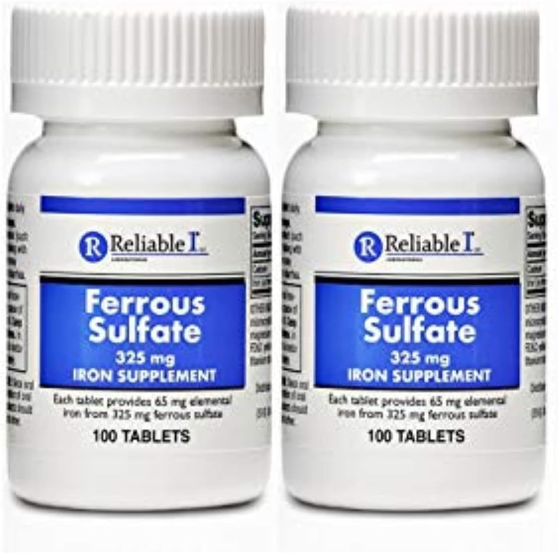 Suplemento de hierro de alta potencia con sulfato ferroso