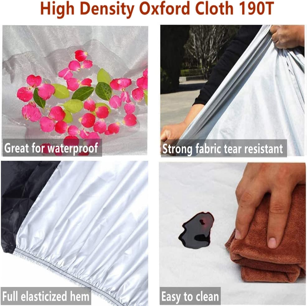 Cubiertas para bicicleta, impermeables con agujero para candado