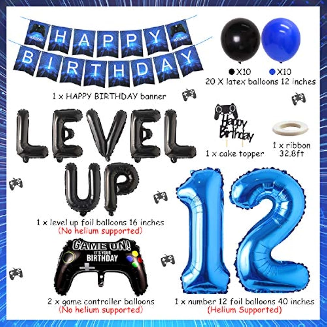 Artículos para fiestas Decoración para fiestas de cumpleaños