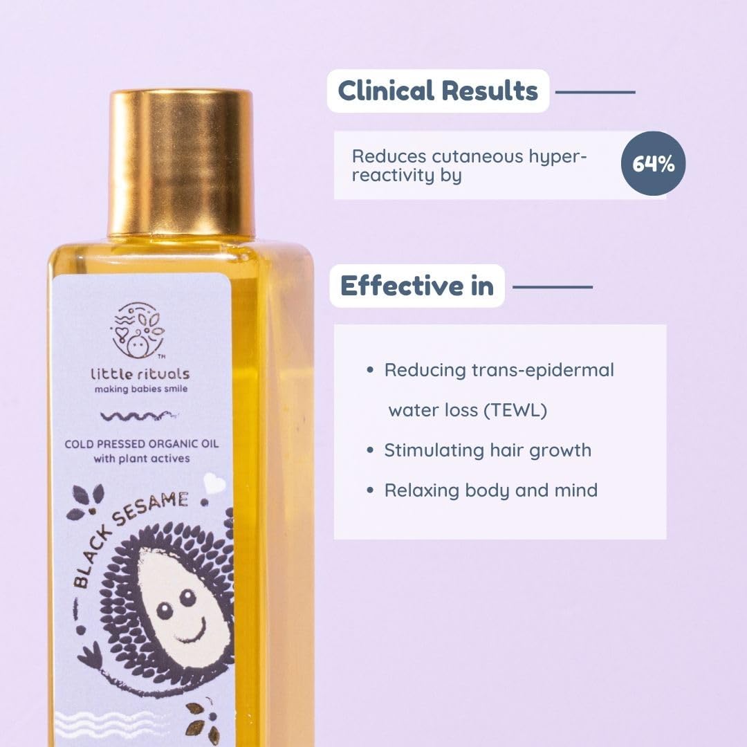 Aceite de Masaje para Bebé Little Rituals, Orgánico 100 ML