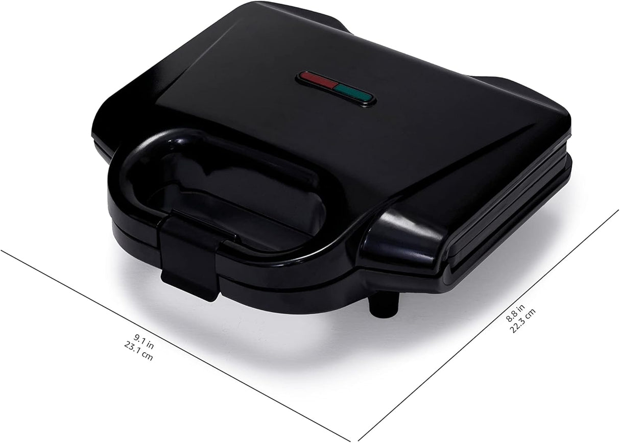 Máquina para hacer waffles de 2 rebanadas, fácil de limpiar, 700W