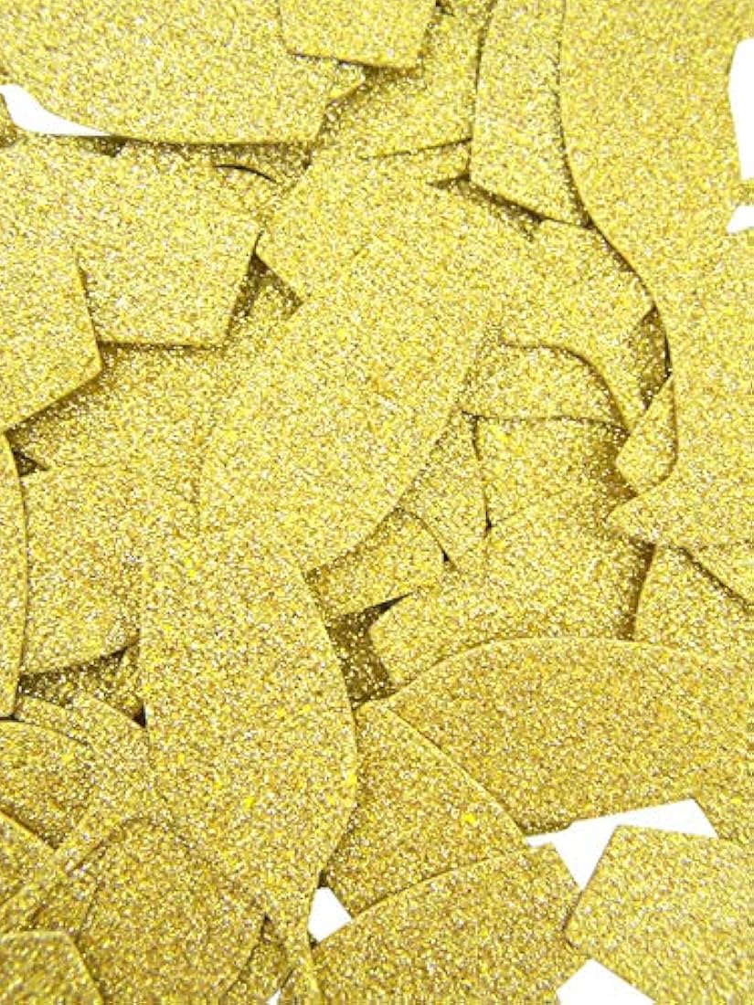 Confeti de purpurina de Año Nuevo con forma variada