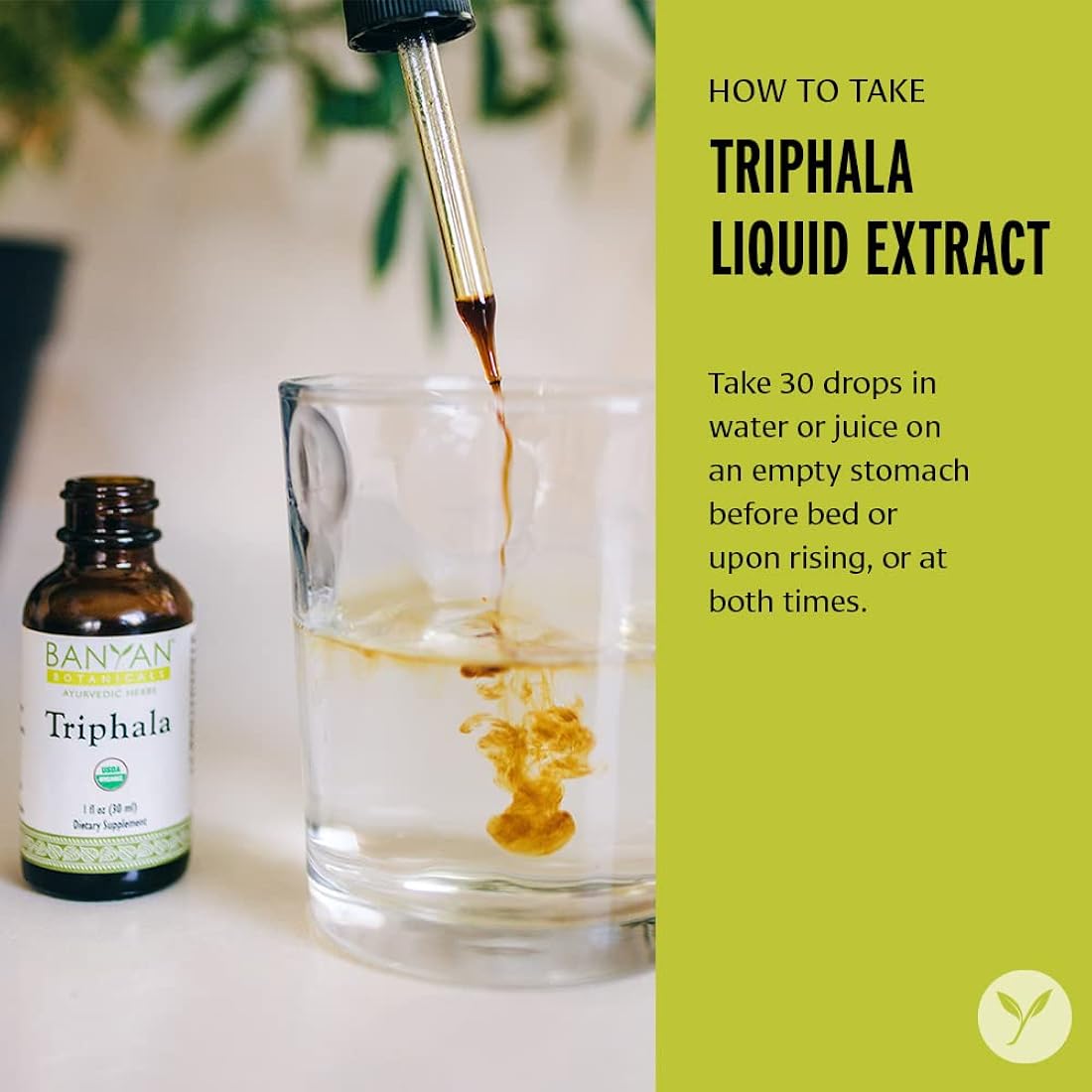 Suplemento Botanicals Extracto de hierbas líquido Triphala