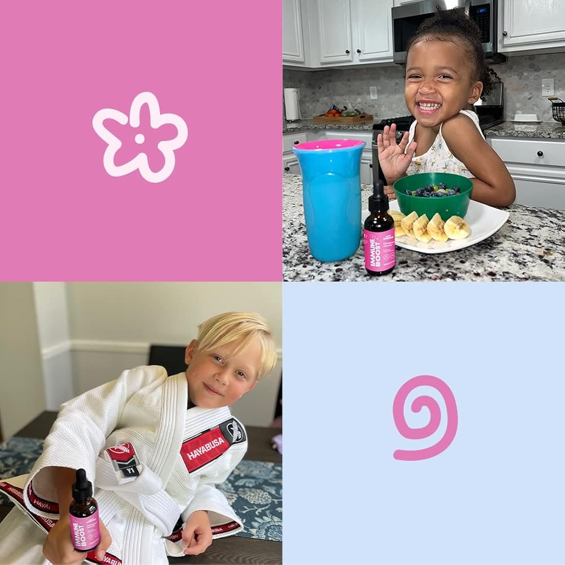 Suplemento de apoyo inmunológico para niños gotas sin azúcar