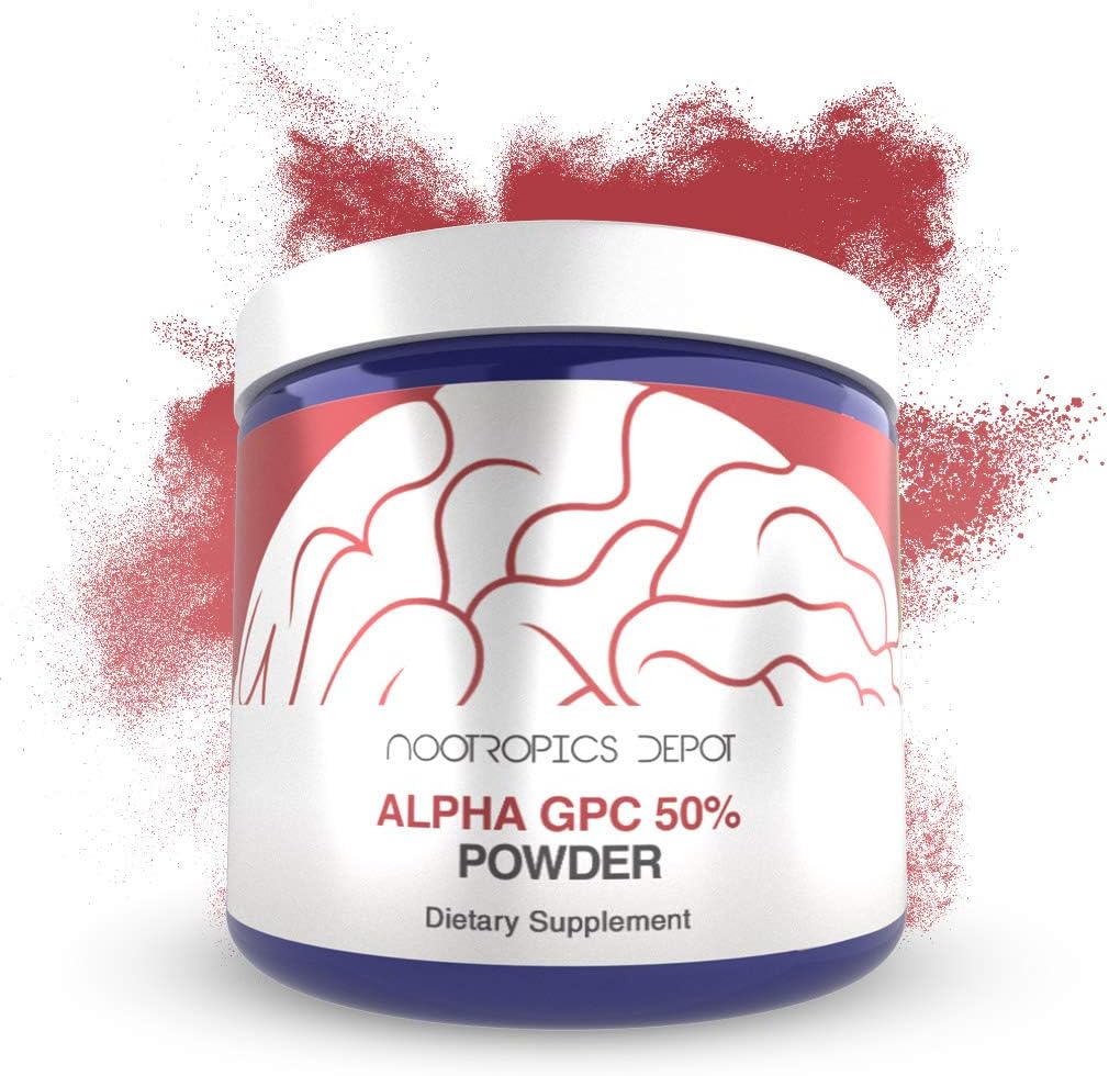 Suplemento Cerebral Alpha GPC en Polvo (50%) - Mejora Cognición