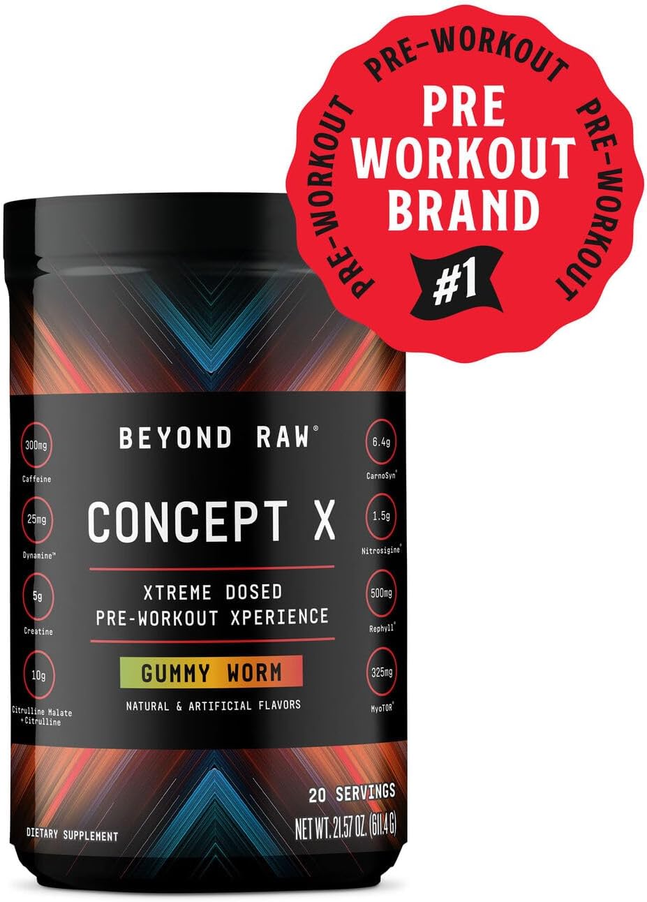 Suplemento Beyond Raw Concept X Gummy Worm - 20.76 oz