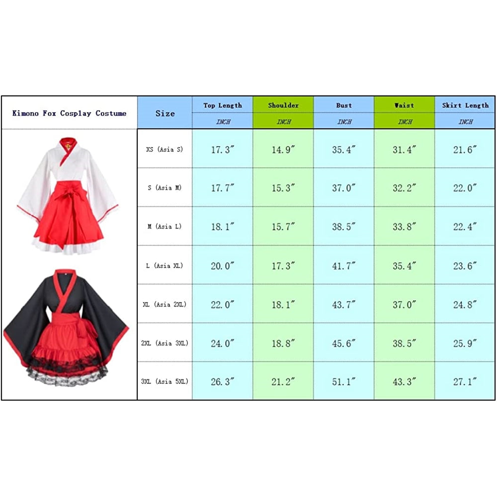 Disfraces de anime japonés con calcetines talla L