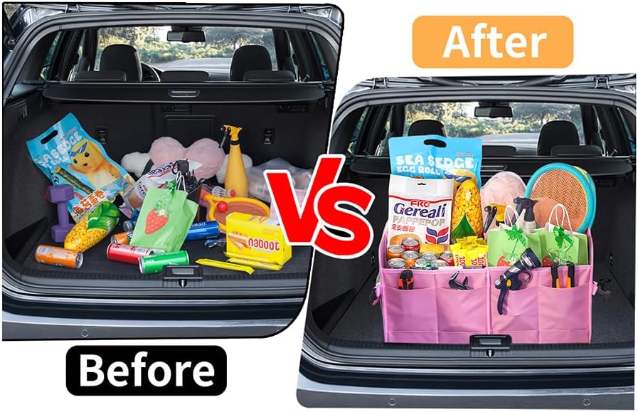 Organizador de Maletero SUV, Car Storage, 35L, Impermeable, P-B