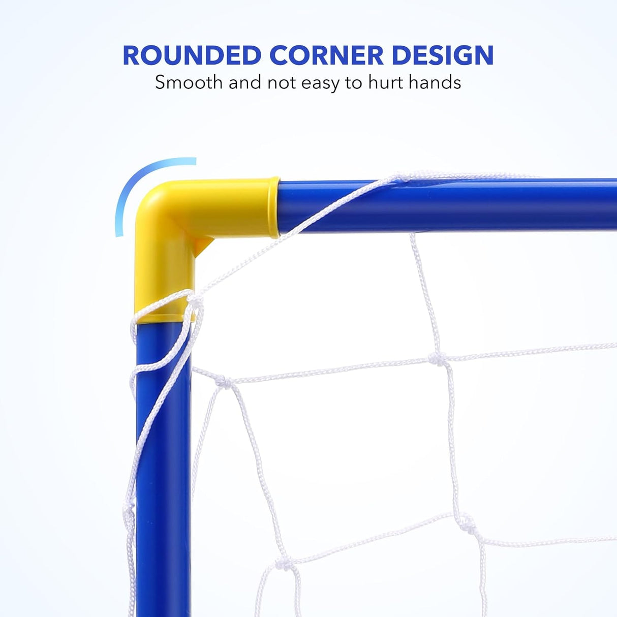 Toyvian Red de fútbol para niños porterías de fútbol