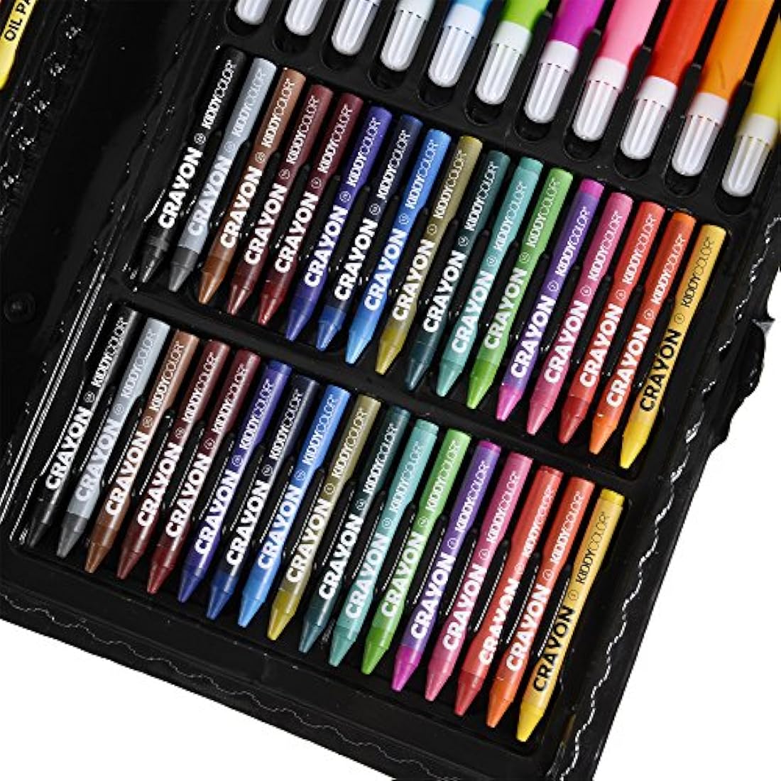 Juego de arte de lujo para niños con estuche de plástico