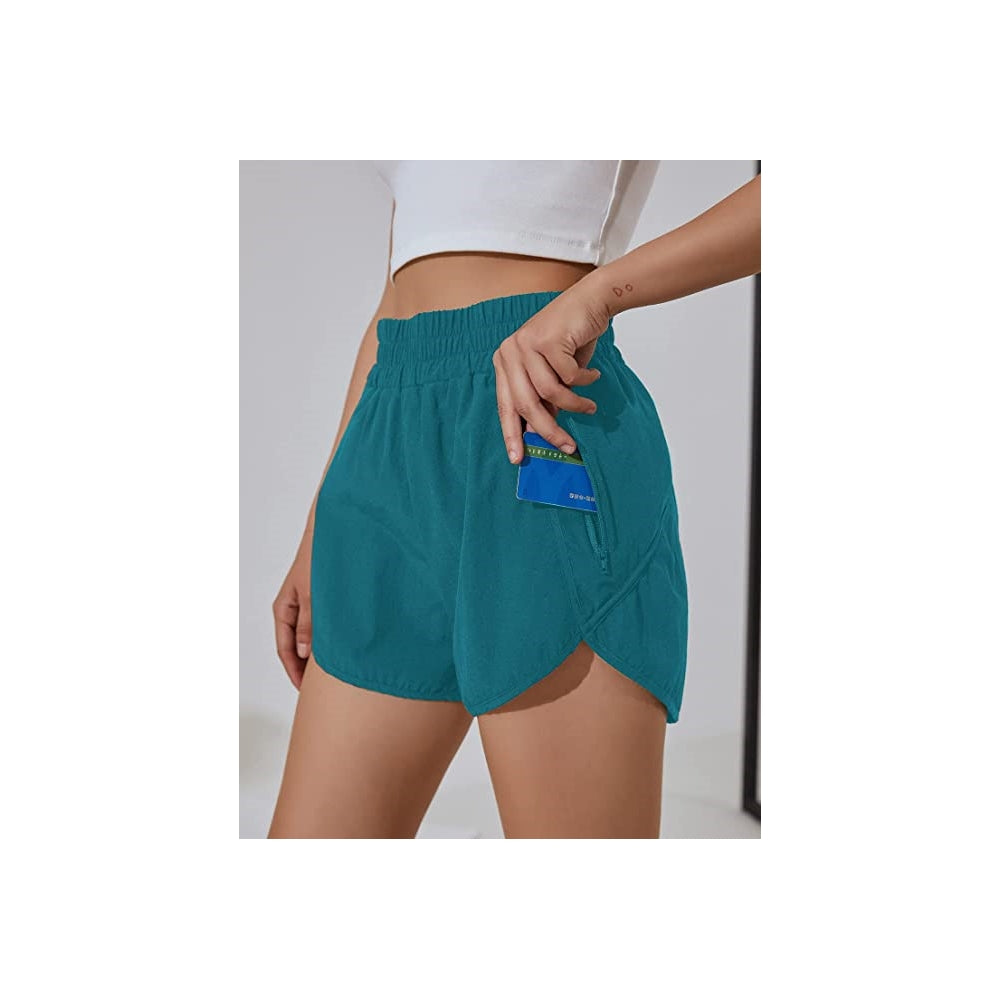 Shorts cortos y elásticos de cintura talla M