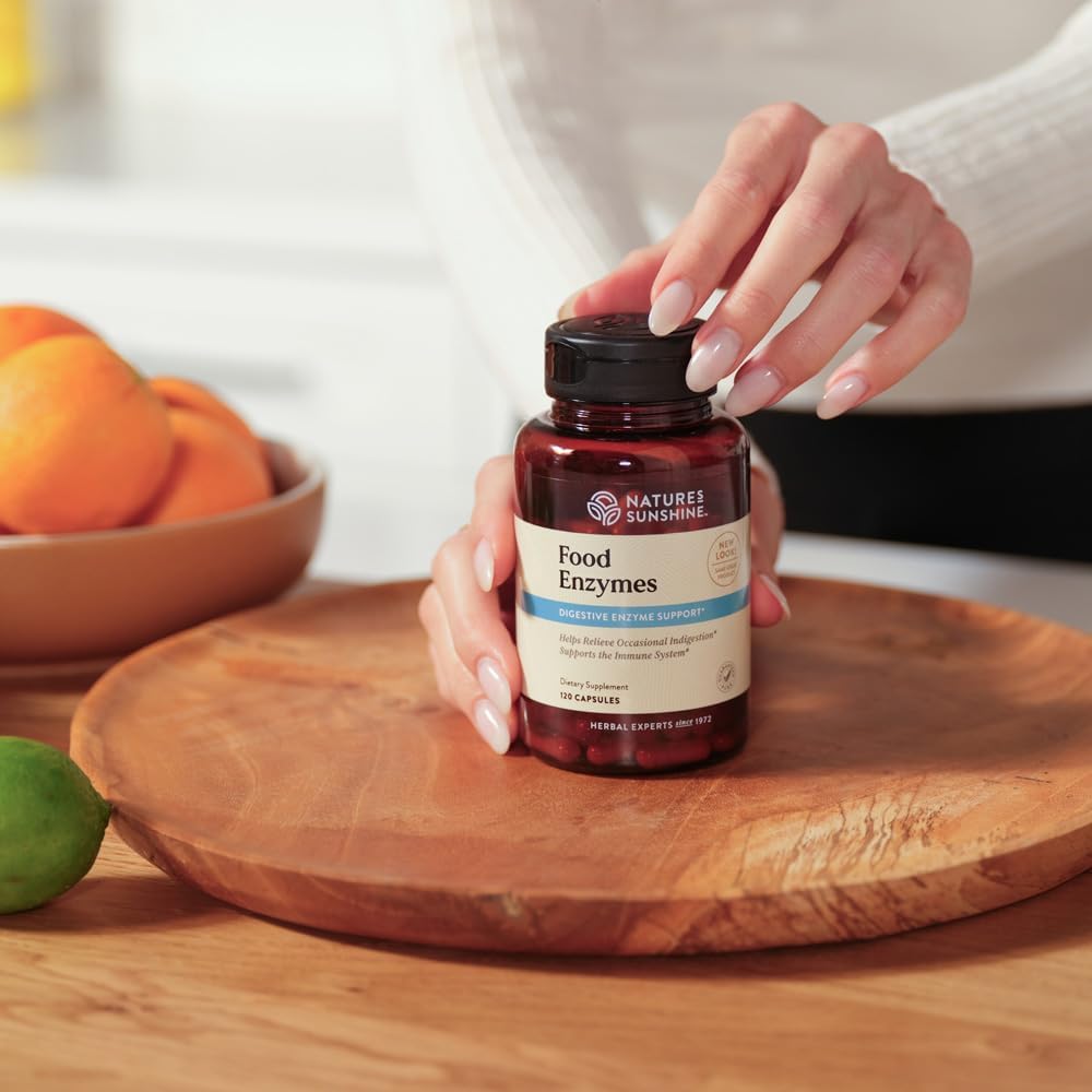 Cápsulas de Enzimas Alimenticias - 120 unidades