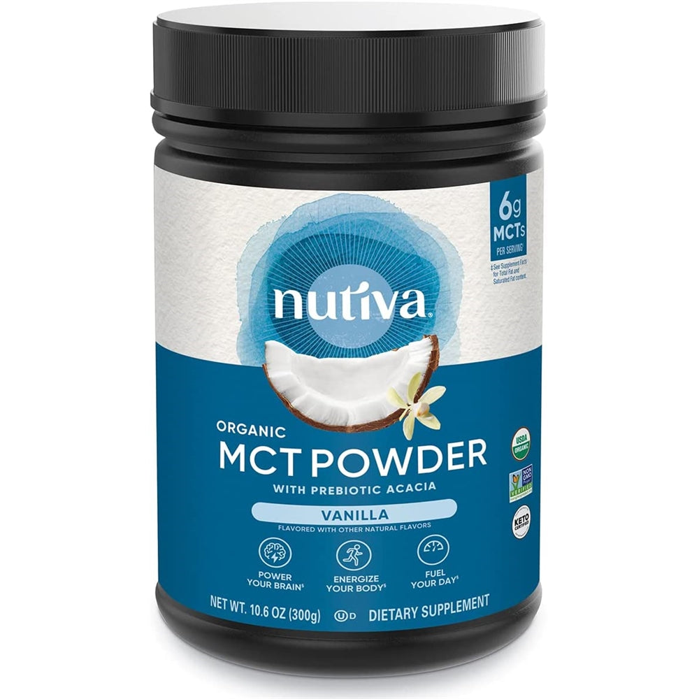 Suplementos Alimenticios Polvo orgánico MCT con fibra