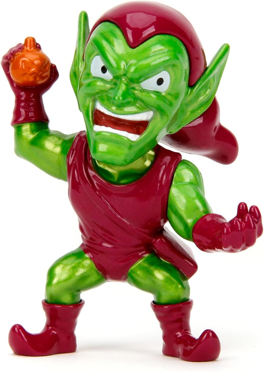 Figuras de Metal Spider-Man 4-Pack Jada – Marvel, 2.5” Colección