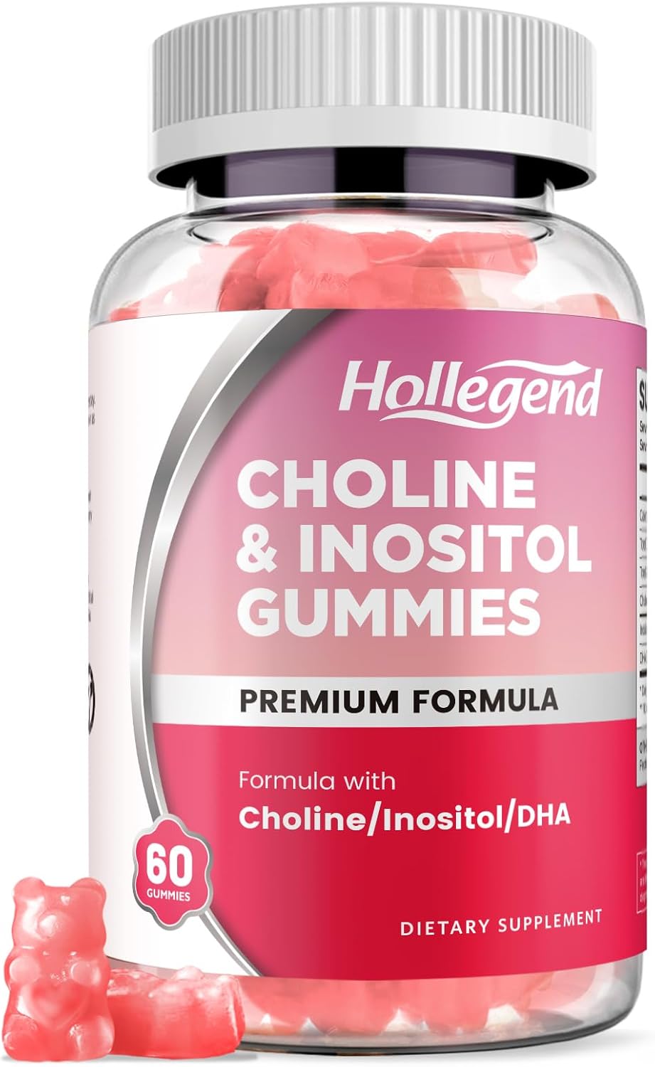 Gomitas de Colina y Inositol Prenatal, DHA, Vegan, 60u