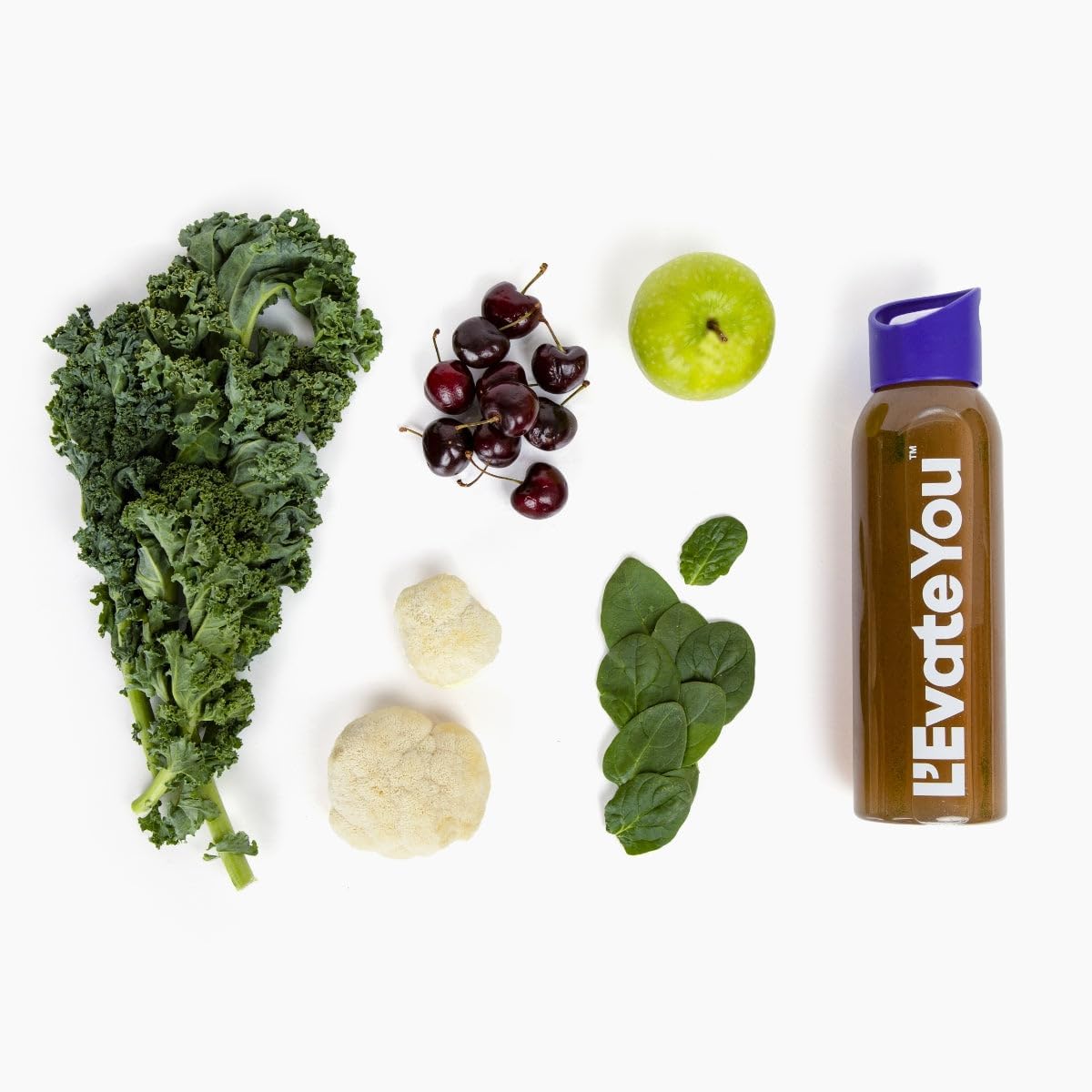 Suplemento Steve Harvey's Greens Powder sabor a cereza