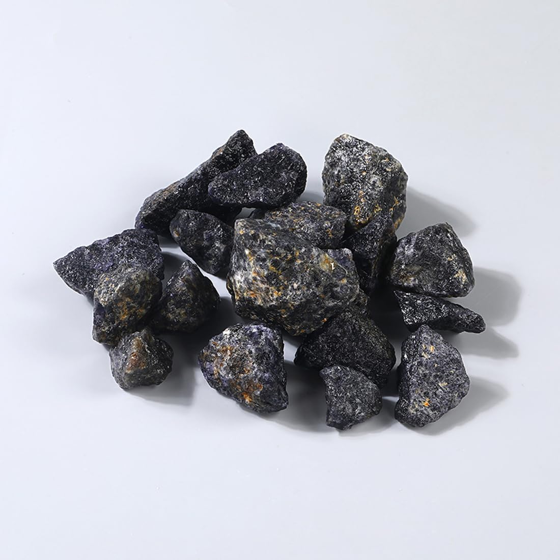 Cristales de Lolita Crudos, Grandes, Naturales para Decoración