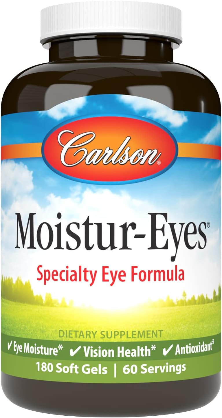 Suplementos Carlson Humedad-ojos 180 cápsulas blandas