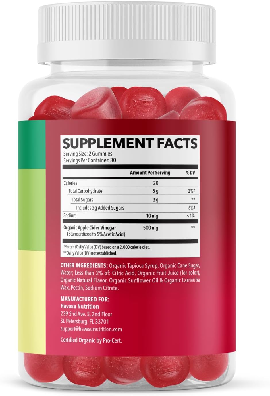 Gomitas Probióticas - Salud Digestiva - 1B CFU