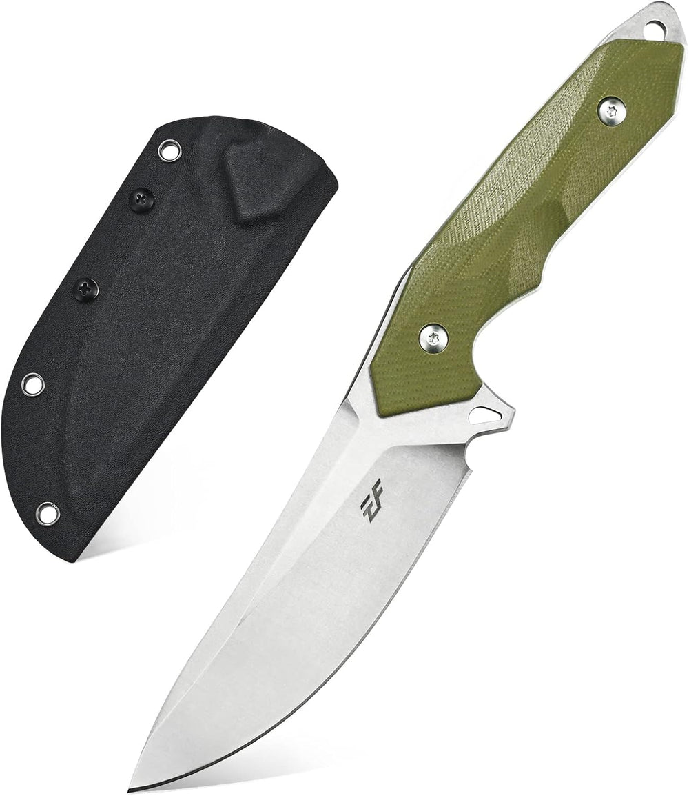 Cuchillo de hoja fija D2 G10 para supervivencia - EF122