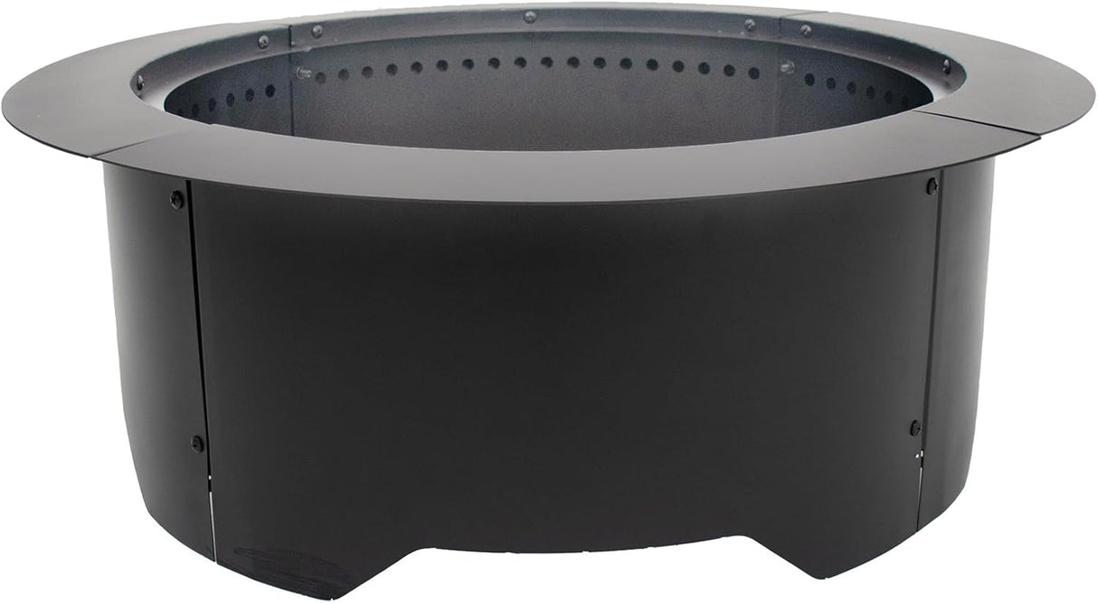 Anillo de fuego ahumador redondo 28" para exteriores