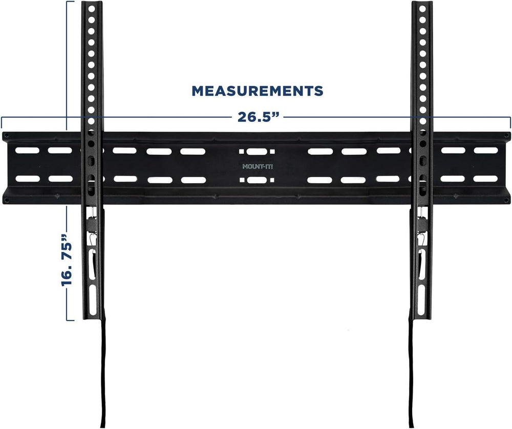 Soporte de pared fijo para TV de 37-70 pulgadas, perfil 1.1