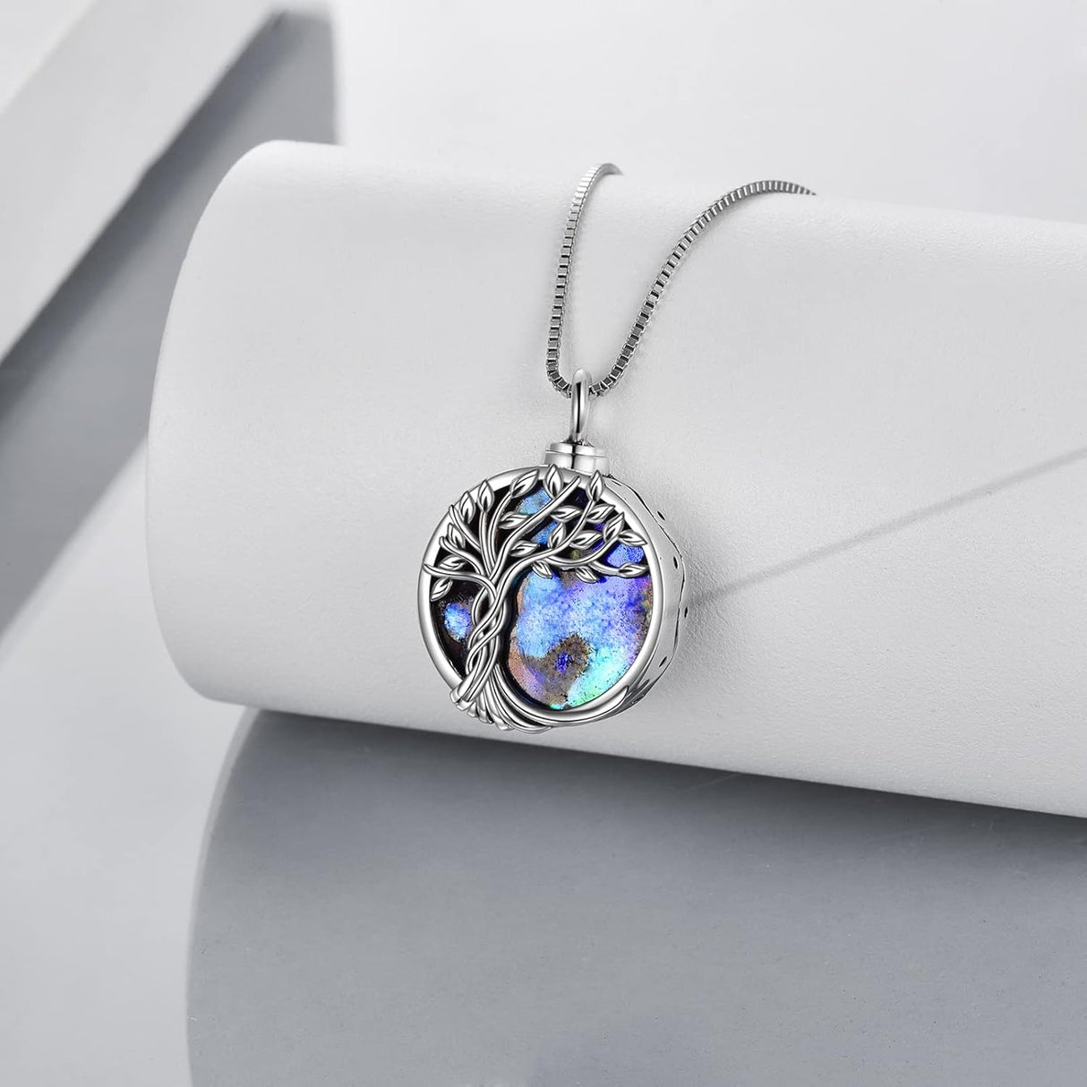 Collar de árbol de la vida, colgante de árbol genealógico