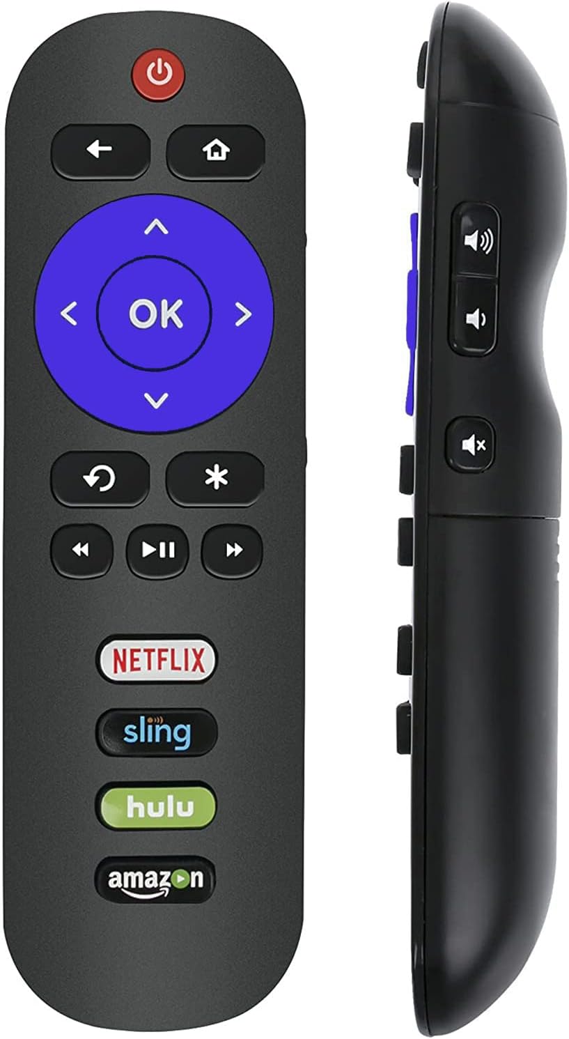 Control Remoto TCL Roku TV con botones para Netflix y más