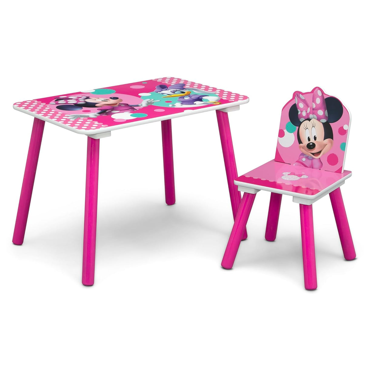 Juego de mesa 3 piezas de Disney Minnie Mouse para niños