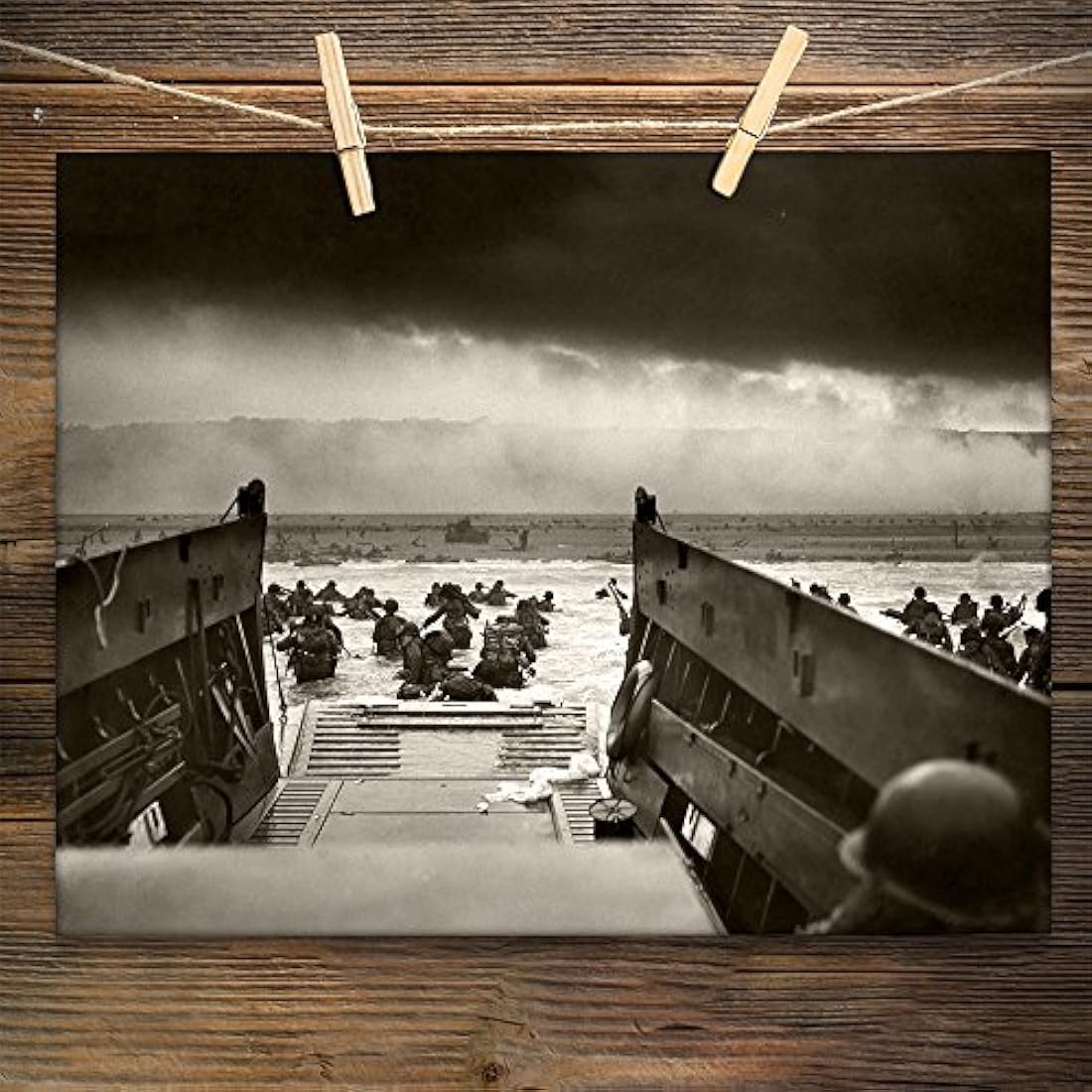 Lone Star Art cuadro decoración regalo para militares,