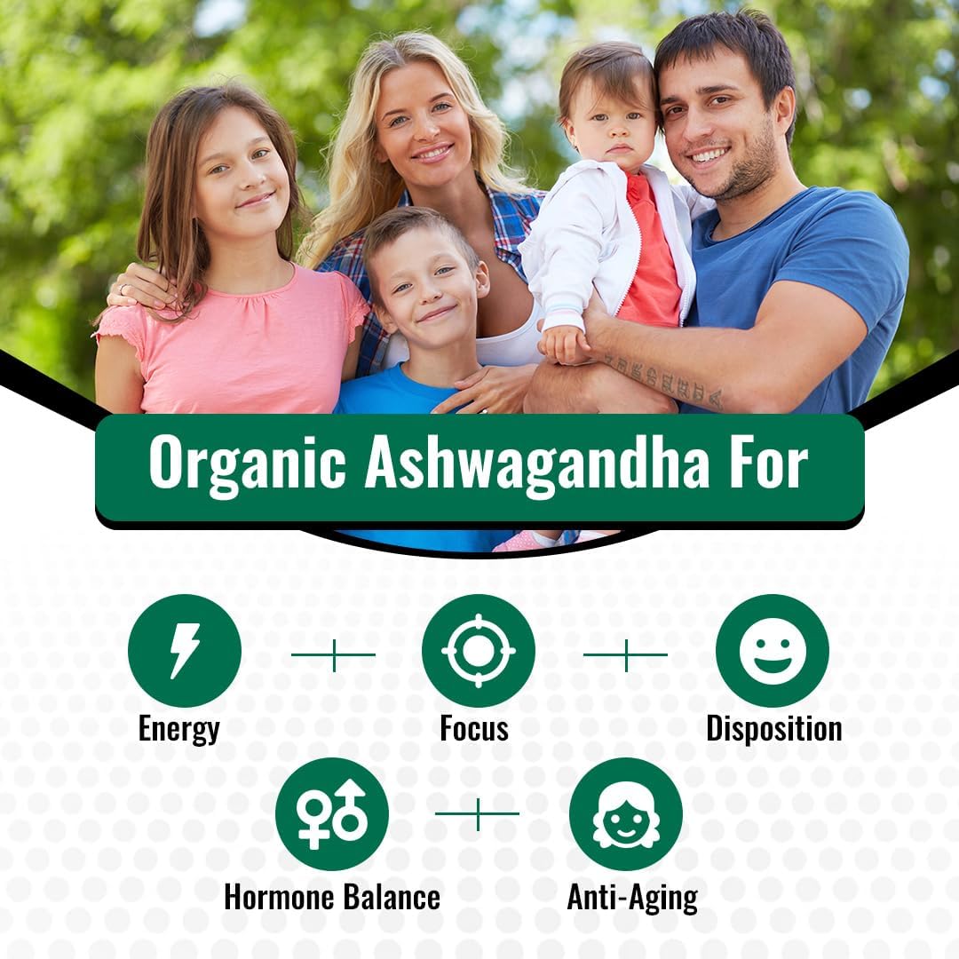 Suplemento Simply Potent Cápsulas de Ashwagandha absorción