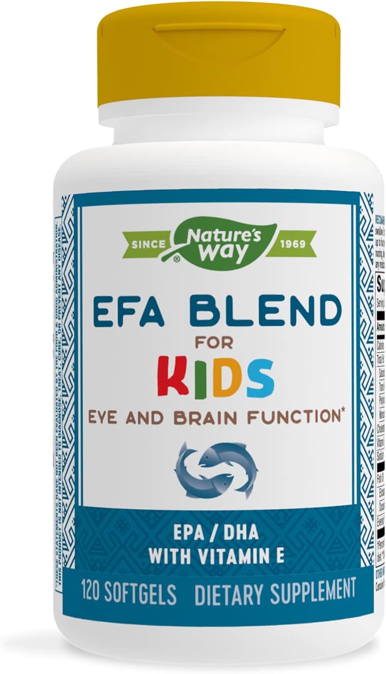 Suplementos Nature's Way EFA Blend para niños con vitamina E