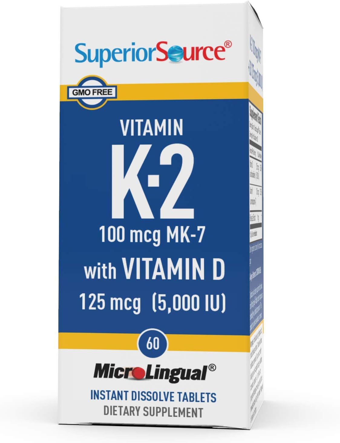 Suplementos Alimenticios Fuente superior K2 y D3