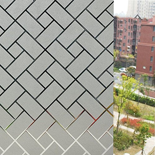 Peliculas de privacidad estático esmerilado para baño