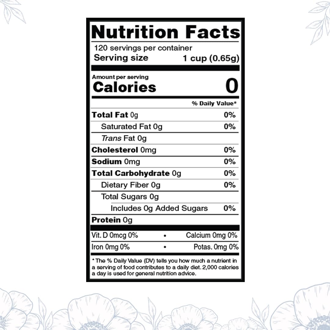 Té de flor de guisante, marca BLUE TEA, antioxidante, 120 tazas