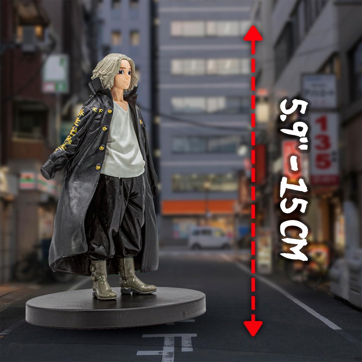 Figura Coleccionable de Manjiro Sano Tokyo Revengers 6.5