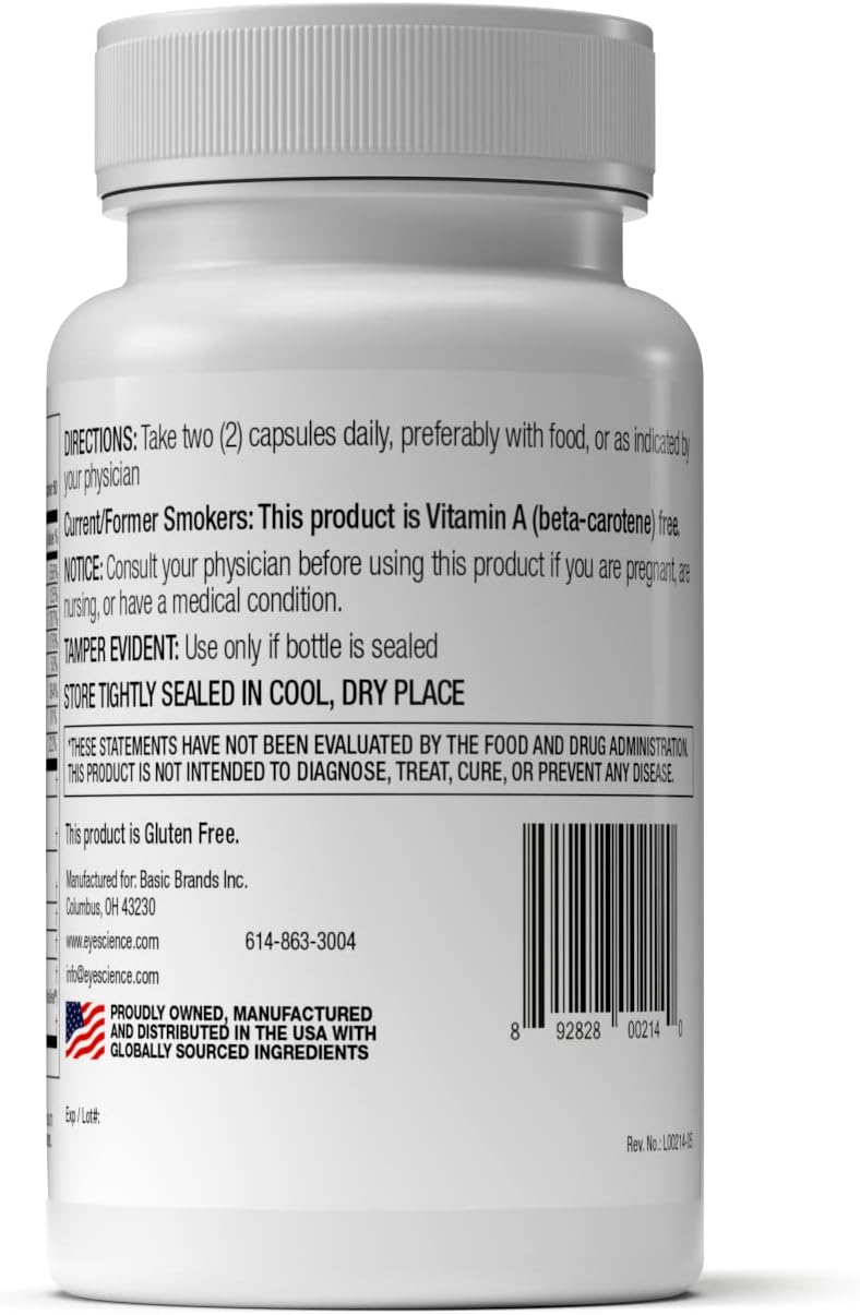 Fórmula de salud macular – 120 cápsulas nutricional