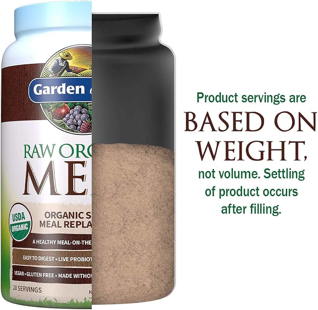 Suplemento Alimento crudo orgánico Garden of Life Chocolate