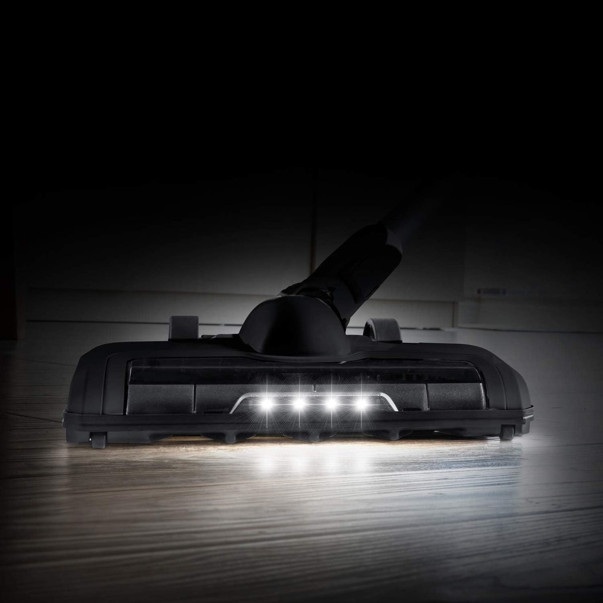 Aspiradora inalámbrica alta eficiencia de madera luces LED