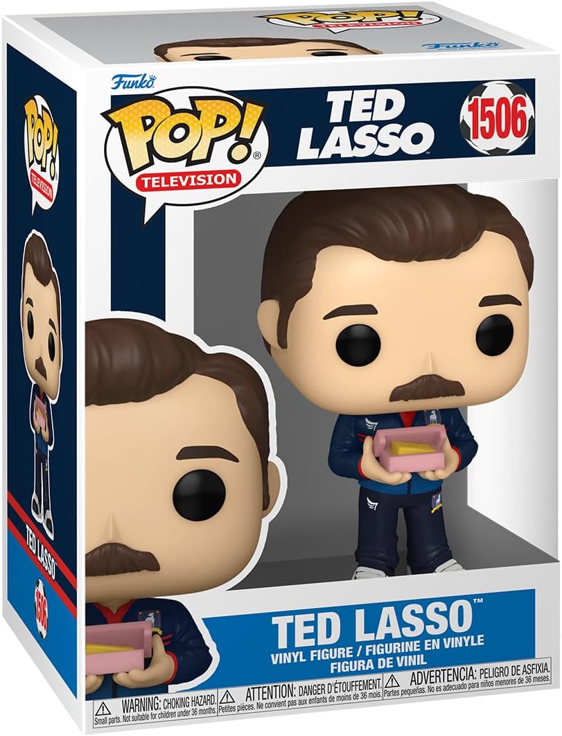 Funko Pop! TV: Ted Lasso - Ted Lasso con Galletas