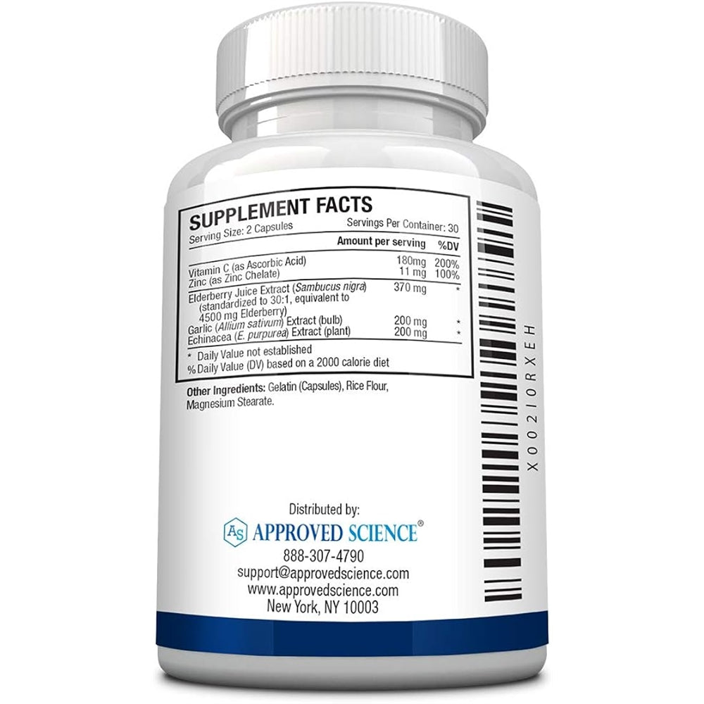 Suplemento Inmune Booster Apoya la inmunidad veganos