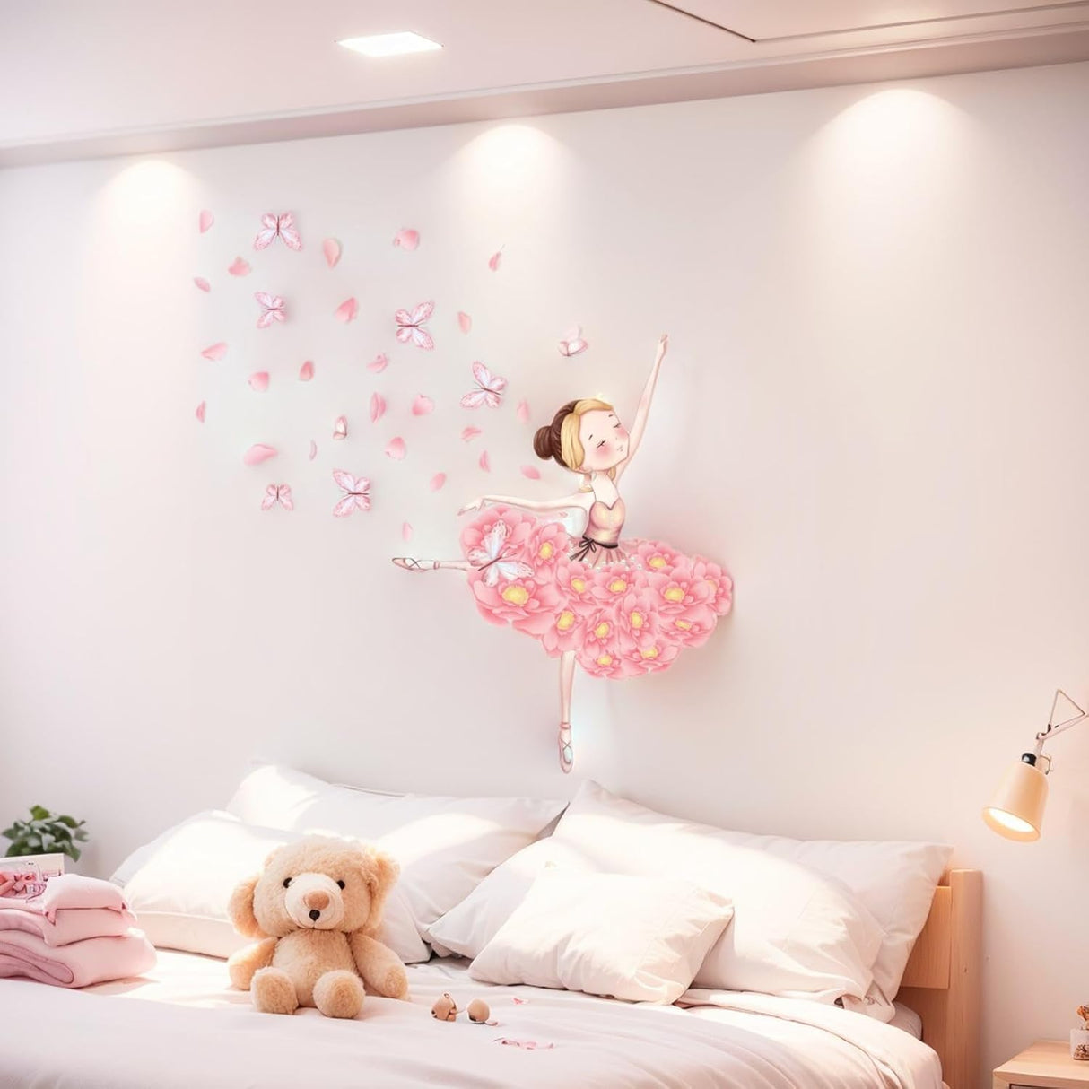 Adhesivos Pared Bailarina, Decoración Infantil, Modelo 8