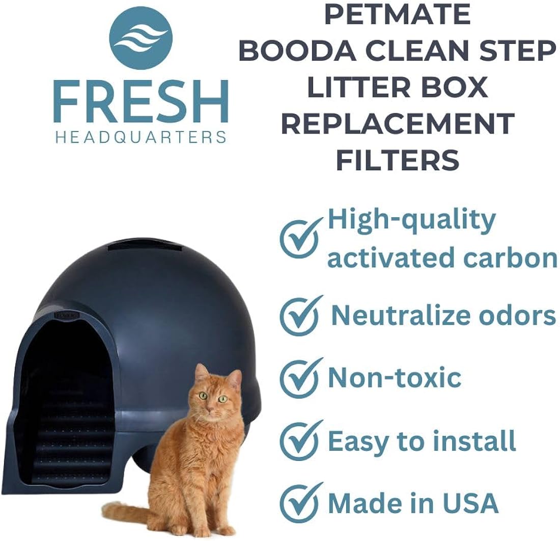 2 filtros de repuesto para arenero de gatos FRESH HEADQUARTERS