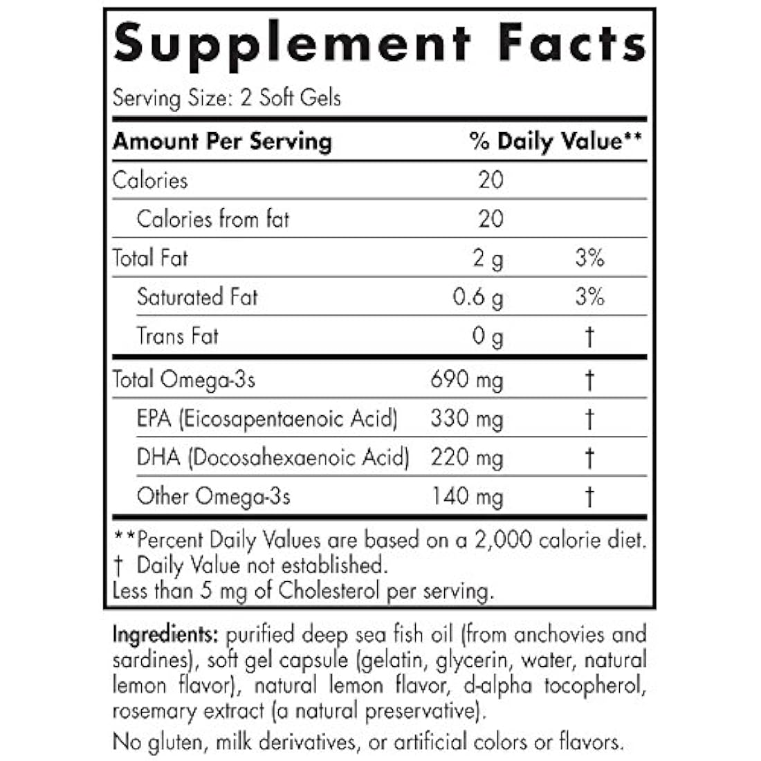 Omega-3 cognición salud del corazón y apoyo inmunitario